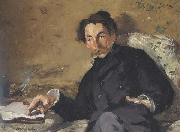 Edouard Manet Portrait de Stephane Mallarme (mk40) oil painting reproduction